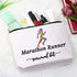 Marathon Runner Zipper Pouch  The Ultimate Running Essential